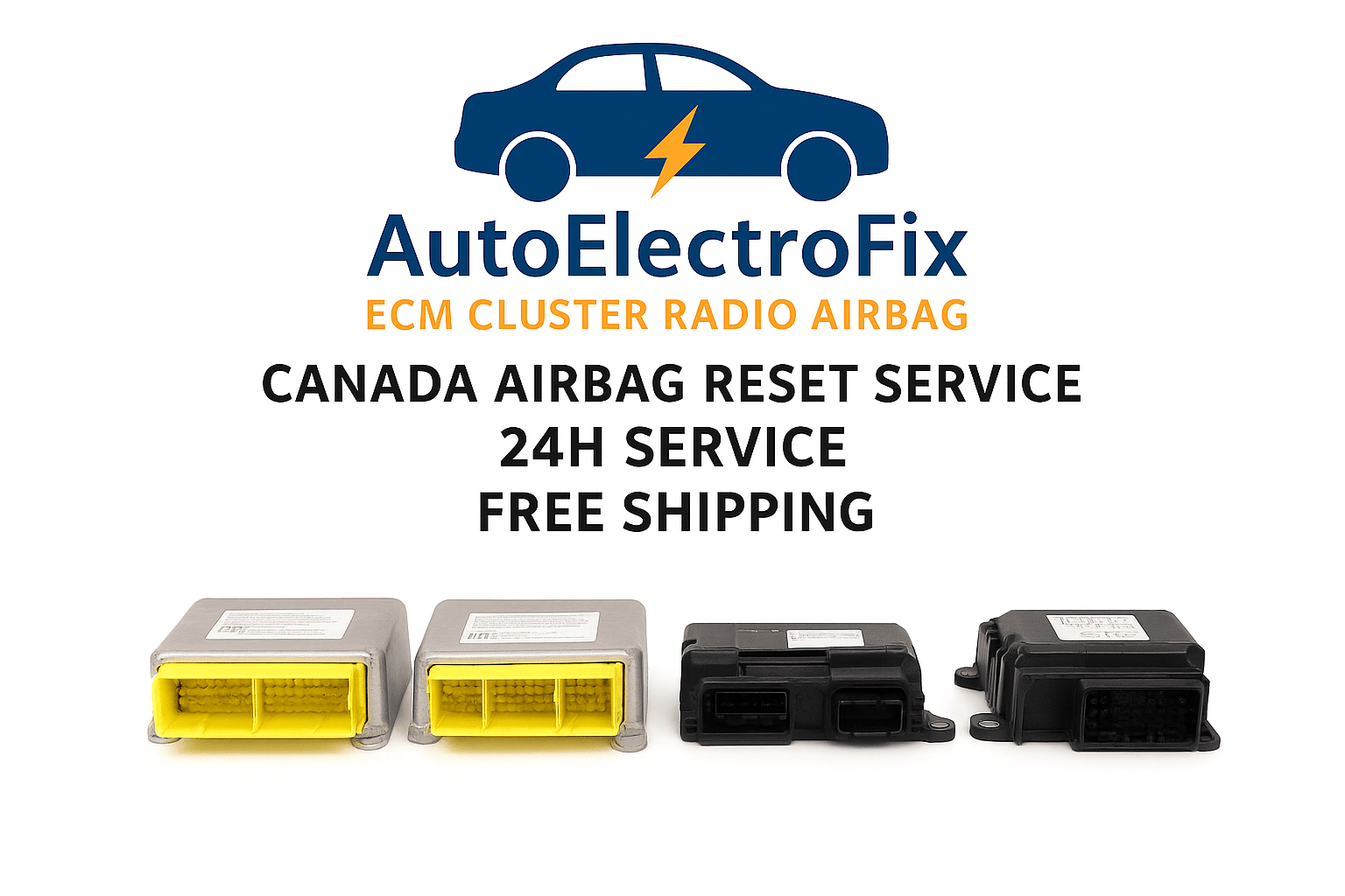 AutoElectroFix Canada airbag reset service 24H free shipping