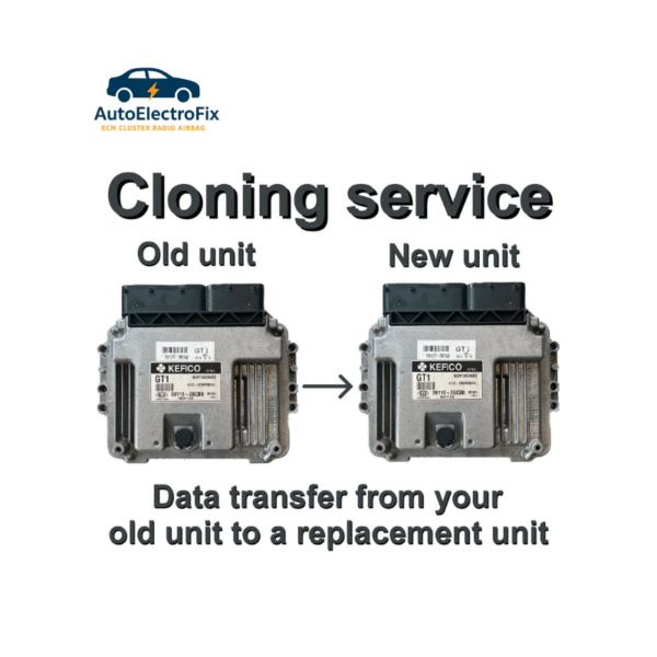 Technician performing ECU ECM cloning service in Toronto
